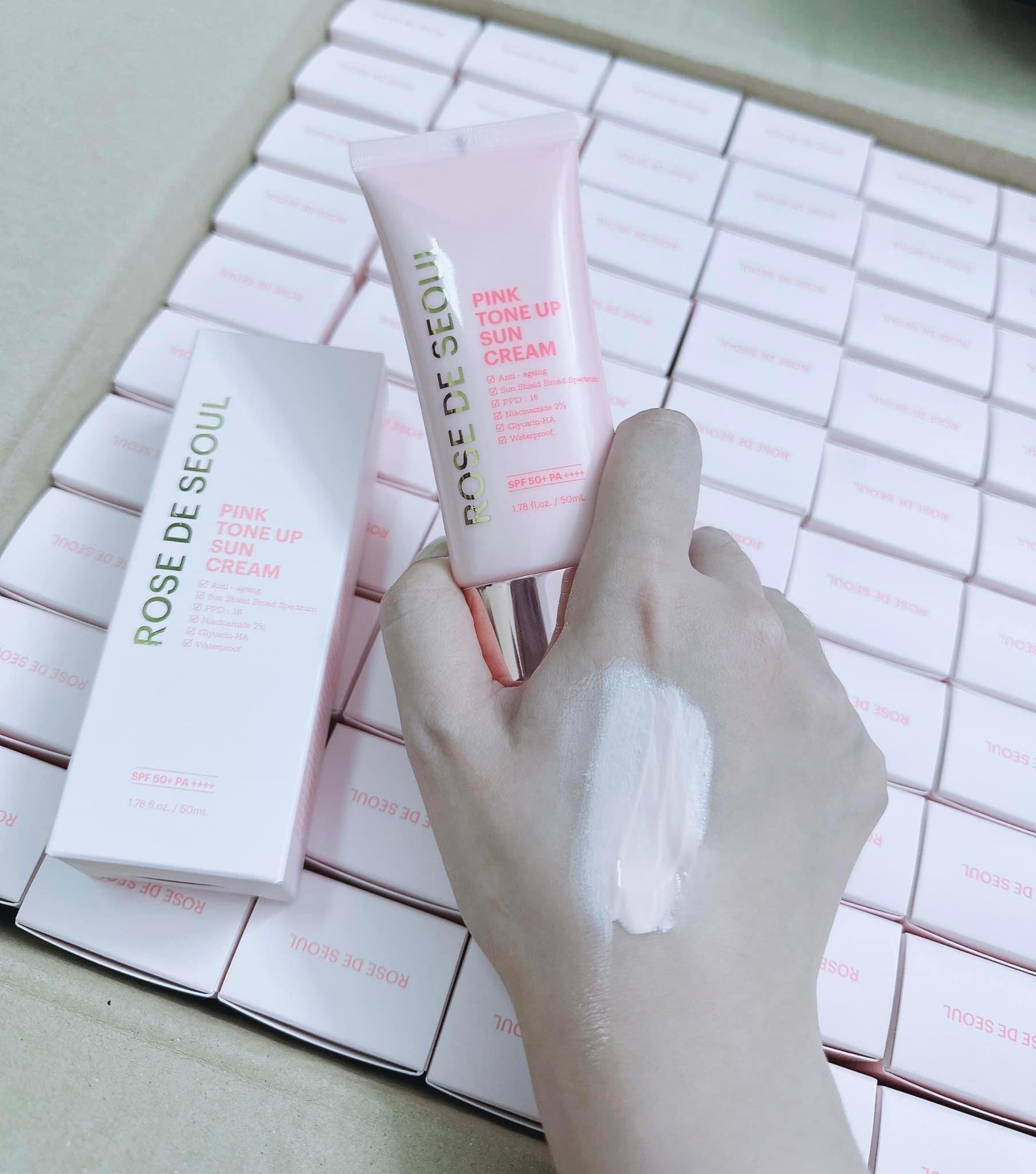 Kem chống nắng ROSE DE SEOUL (spf 50+ PAA++) 50ml bản mới 2023 hạn 2027
