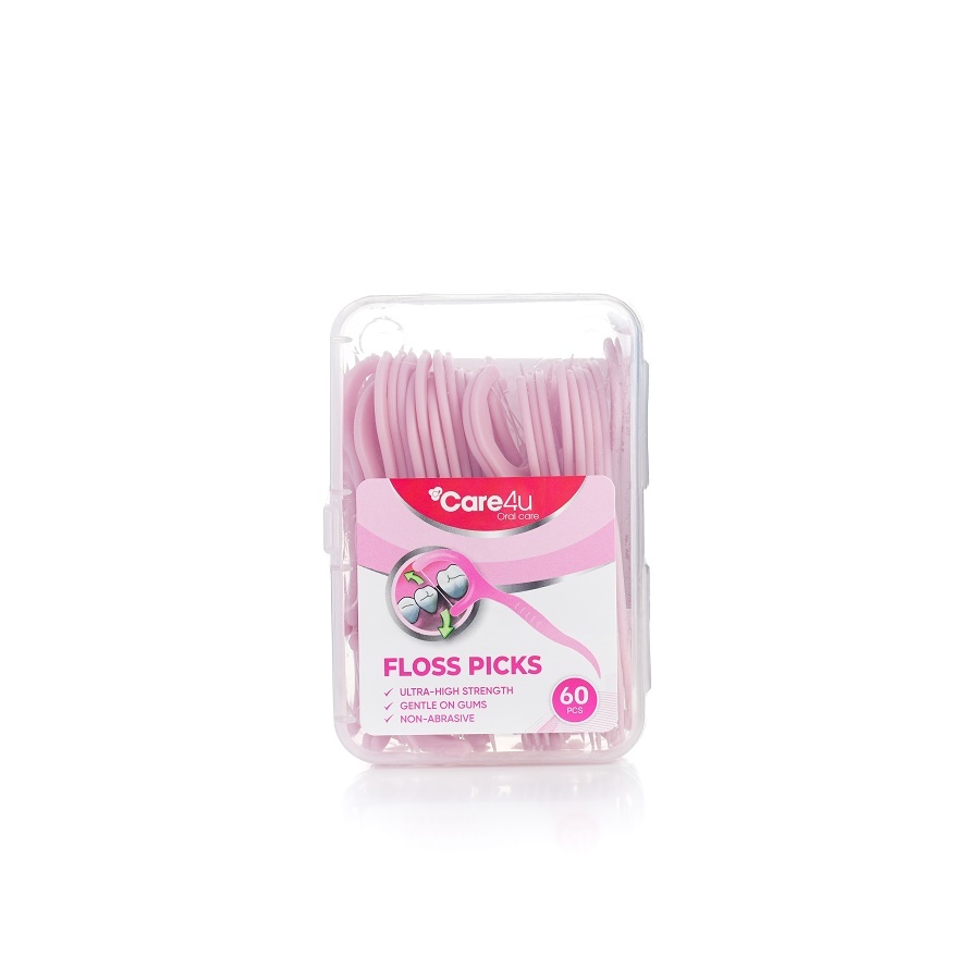 [ Combo mua 2 tặng 1 ] Chỉ kẽ răng Care4u chăm sóc răng miệng Pierrot- Các màu