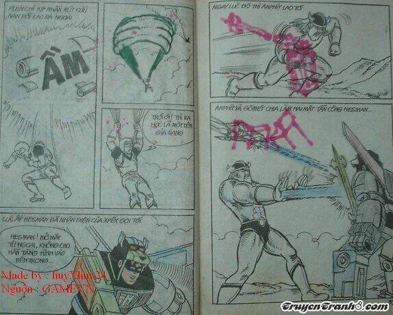 dũng sĩ hesman chapter 16 17