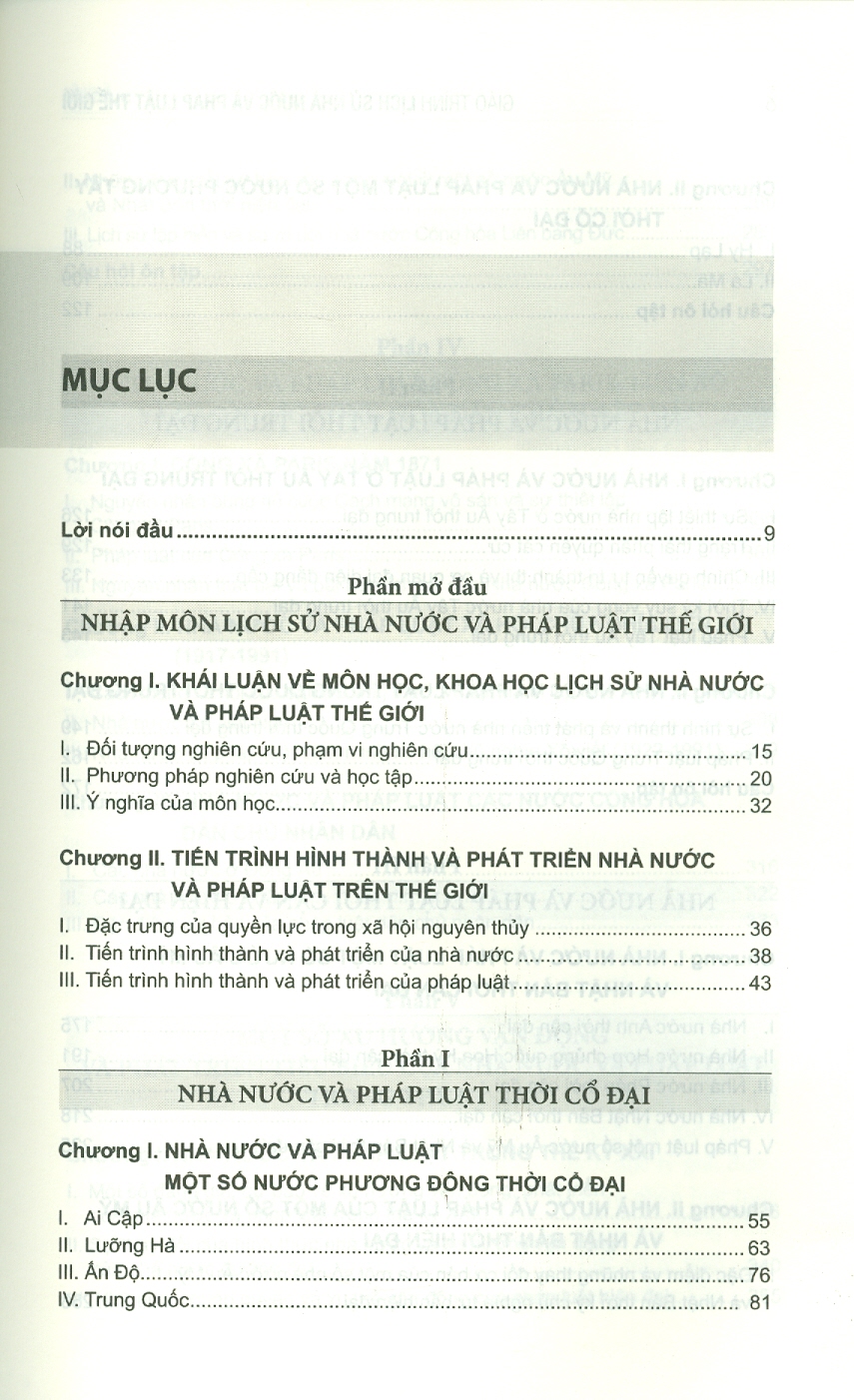 Giáo Trình Lịch Sử Nhà Nước Và Pháp Luật Thế Giới - PGS. TS. Nguyễn Minh Tuấn - Tái bản - (bìa mềm)