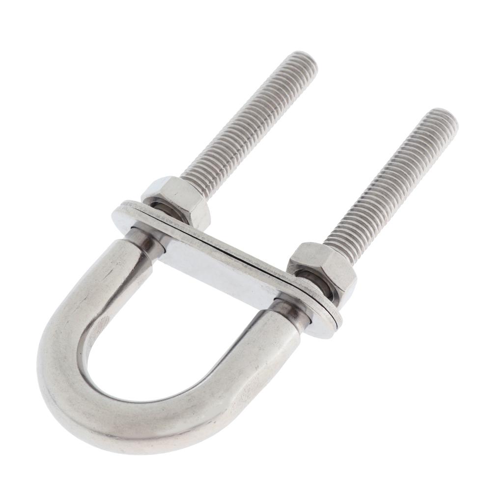 M8*100 Bow Stern Eye, U-Bolt, Boat Hardware 304 Stainless Steel Marine-Grade