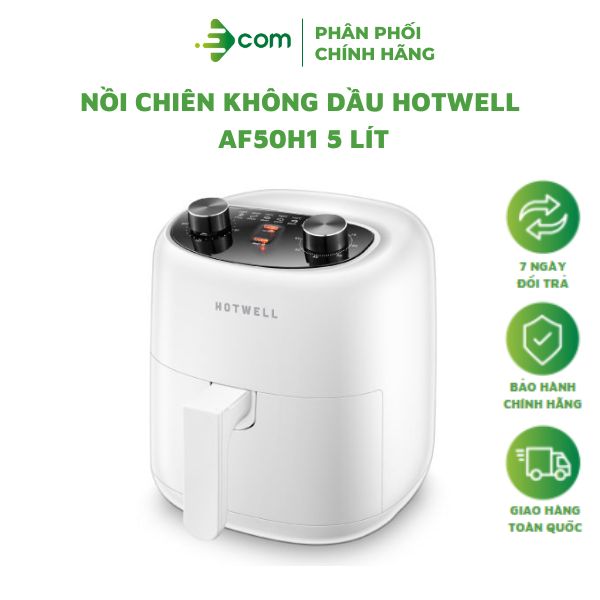 NỒI CHIÊN KHÔNG DẦU HOTWELL AF50H1 5 LÍT - Hàng chính hãng