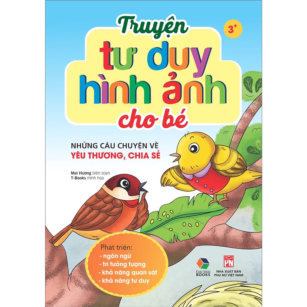 Sách Truyện tư duy hình ảnh cho bé - MC
