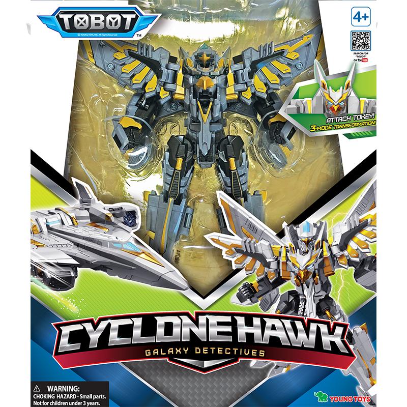 Đồ Chơi TOBOT Siêu Robot Biến Hình Cyclone Hawk Thủ Lĩnh Bầu Trời 301110