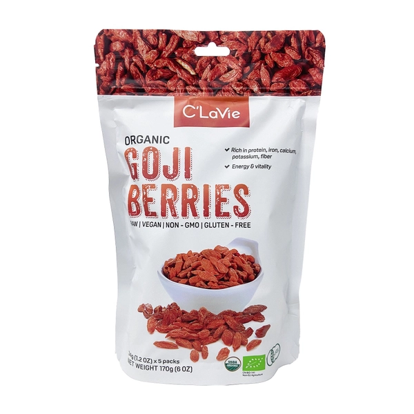 Kỷ tử hữu cơ AmaVie Foods Organic Goji Berries 170g