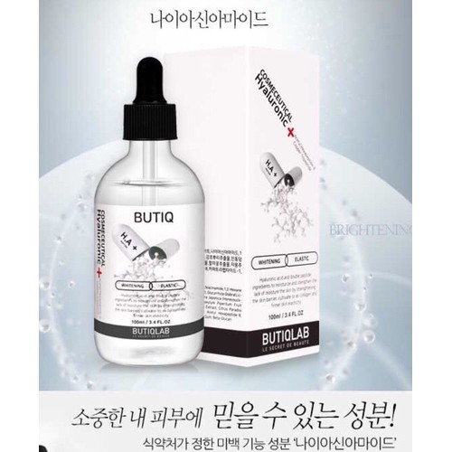 Serum HA Hyaluronic acid ButiqLab Cấp ẩm Căng da- Lọ 100ml