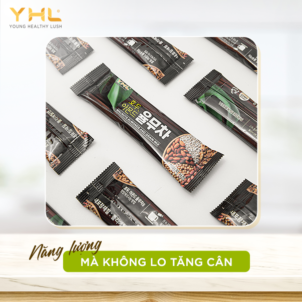 Bột ngũ cốc YHL hỗ trợ bổ sung dưỡng chất cần thiết và cung cấp năng lượng cho cơ thể 50 gói/ hộp Hàn Quốc