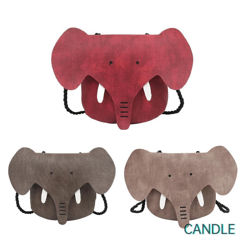 Túi Đeo Chéo Mini Hình Voi Dễ Thương Cho Bé Gái