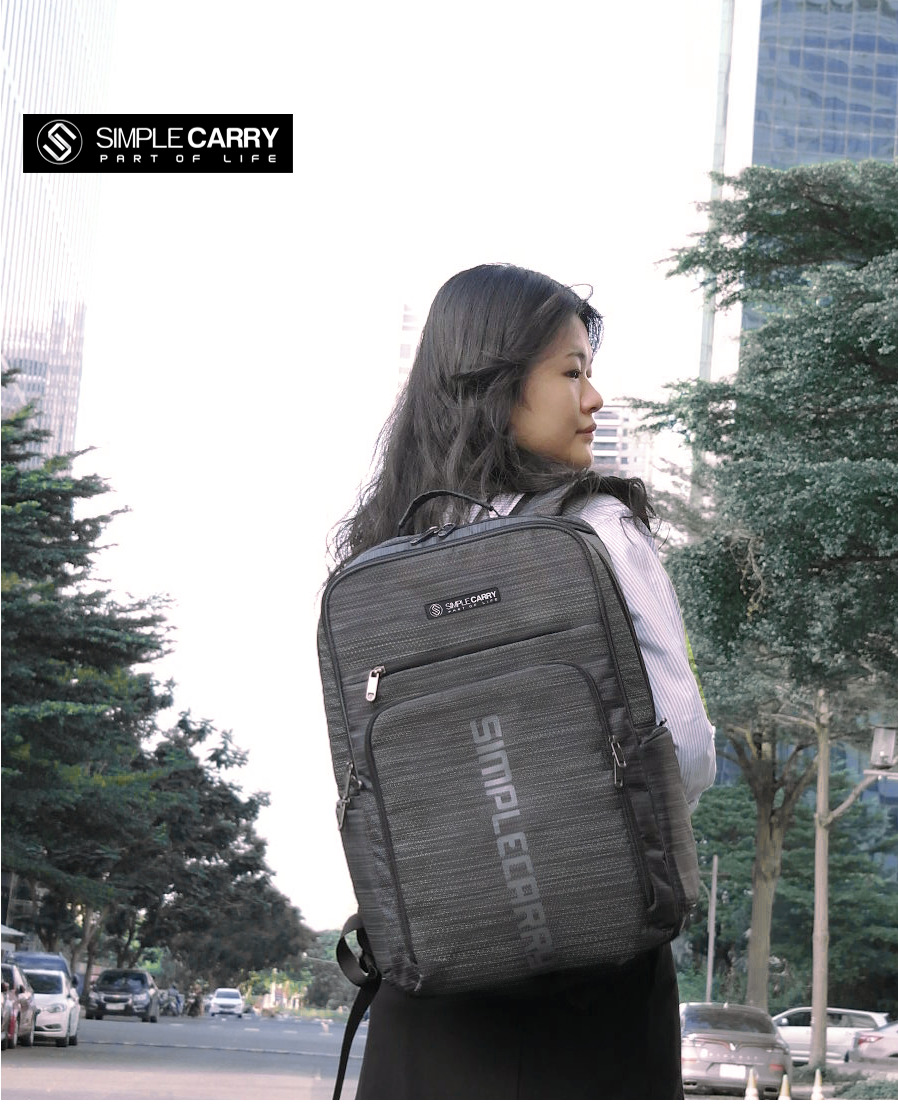 [CHÍNH HÃNG] Balo laptop 17 inch Simplecarry MK4 thiết kế 2 tầng độc đáo, có đến 26 ngăn khác nhau chất vải chống thấm tốt bảo hành 10 năm