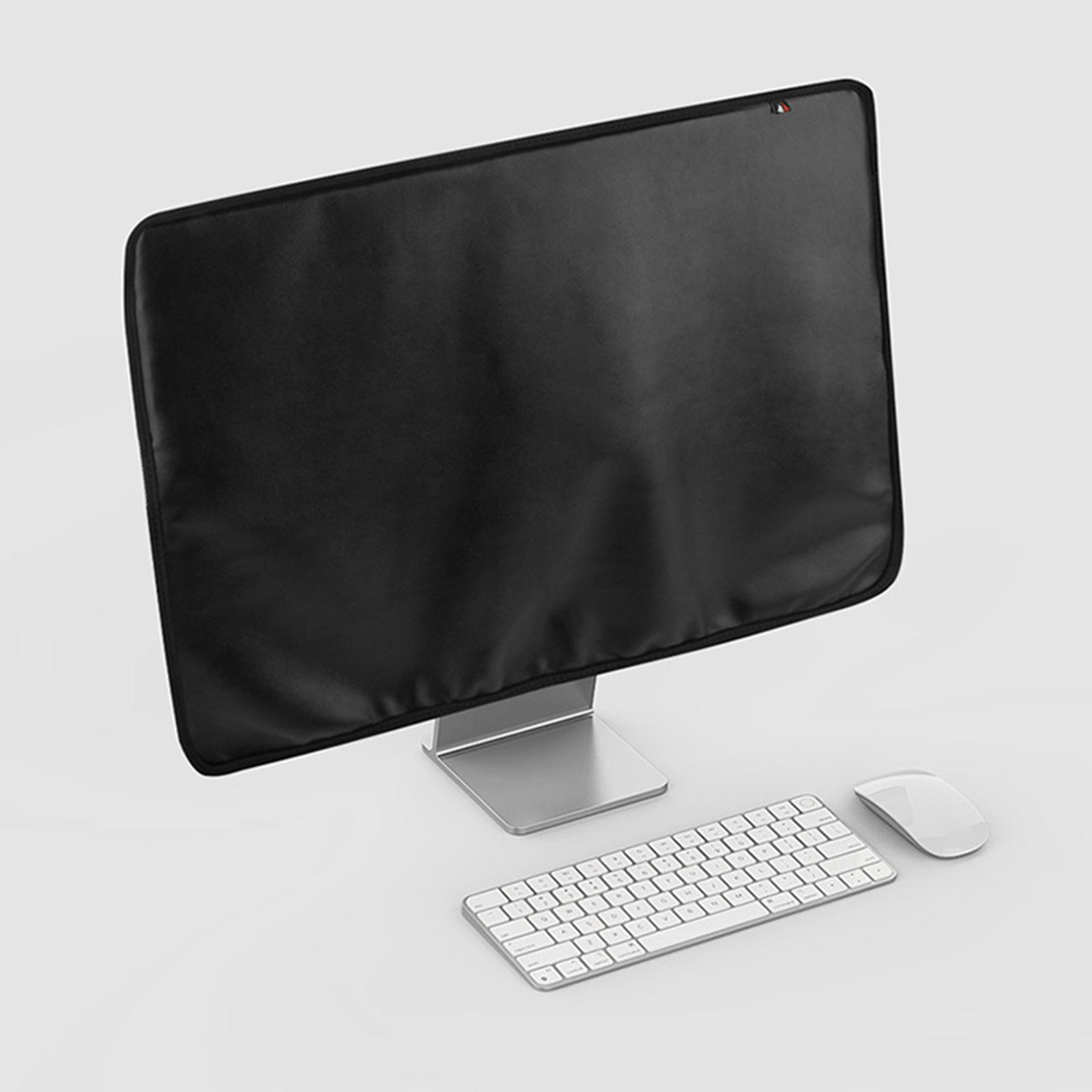 Monitor Dust Cover Case Protective Compatible Fit for PC Computer Red