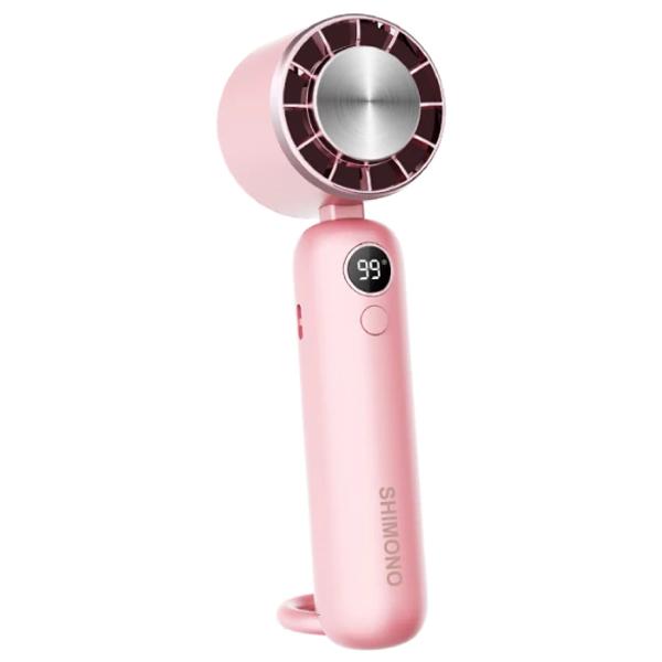Quạt Cầm Tay Mini Chế Độ Làm Lạnh Siêu Nhanh - Shimono SM-CHF17 - Màu Hồng