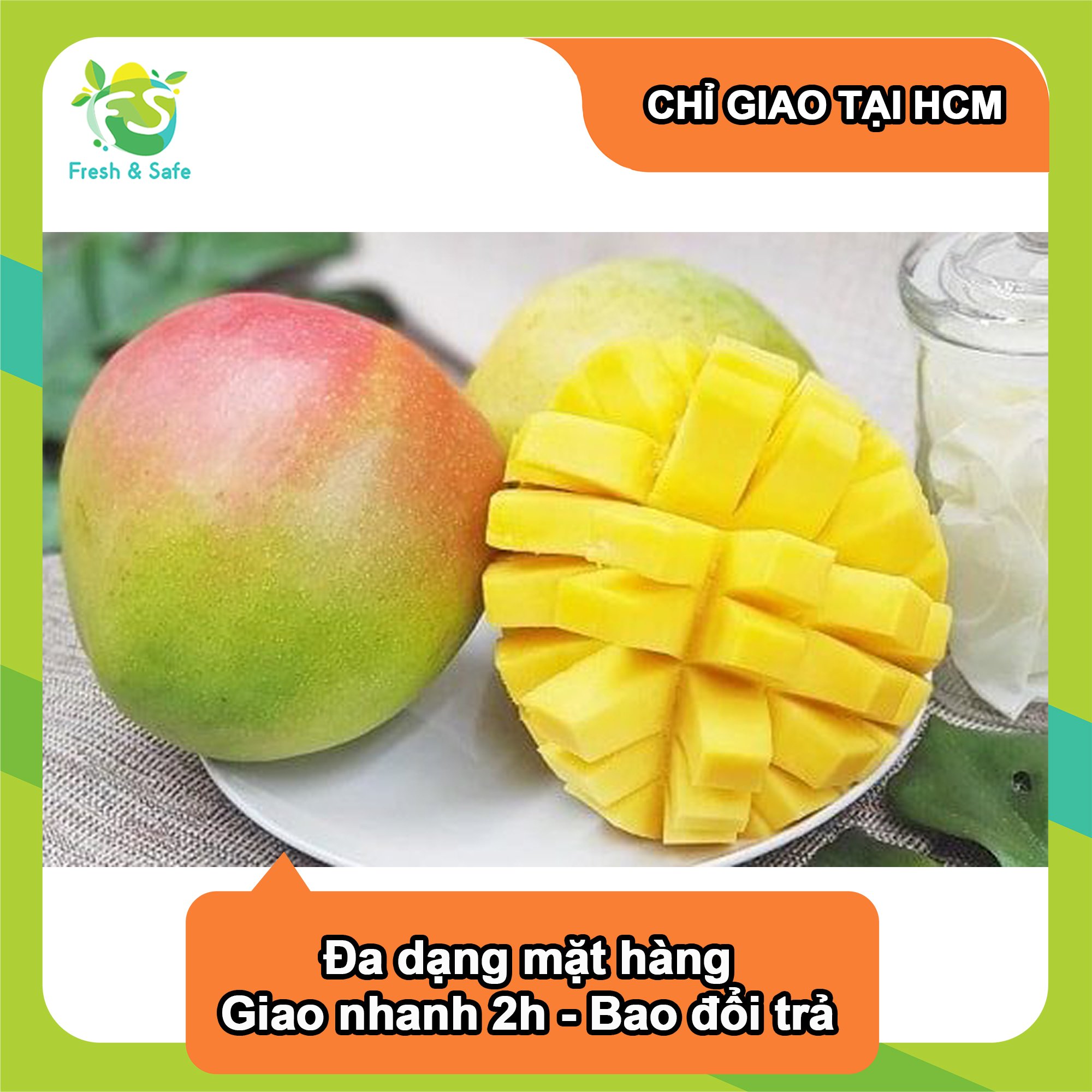 [Chỉ giao HCM] Xoài Úc - 1kg