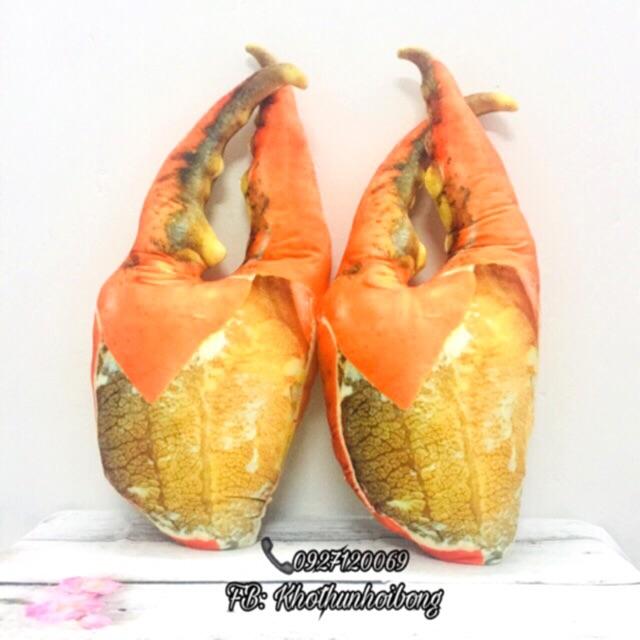 GỐI ÔM CHO BÉ HÌNH CÀNG CUA HÀNG VIỆT NAM SẢN XUẤT