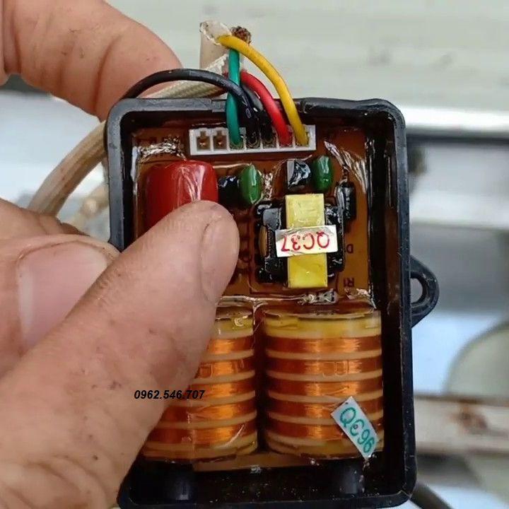 Bộ 1 IC 2 lò điện tử đánh tia lửa điện bếp gas âm đa năng