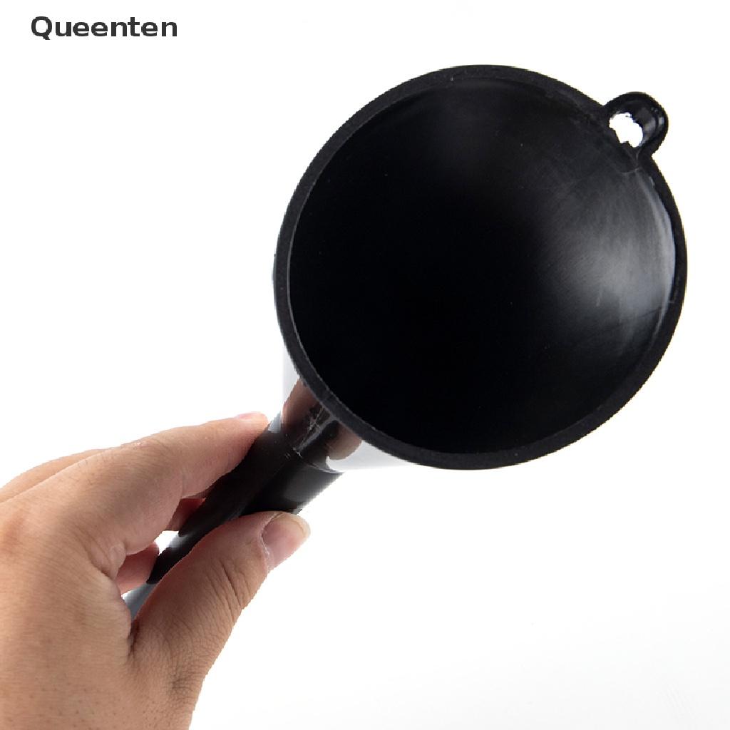 Queenten Car Refueling Multi-Function Plastic Long Neck Oil Funnel for All Automotive Oil QT