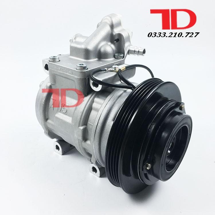 Block lạnh ô tô Toyota A15 có Buly có bích loại 12V