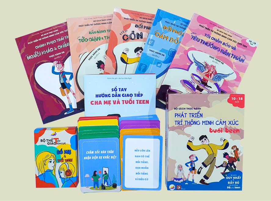 Bộ sách thực hành và phát triển EQ tuổi TEEN ( cho trẻ từ 10-18 tuổi)