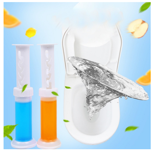 (Được chọn mùi) Gel thơm khử mùi diệt khuẩn toilet, Gel dính bồn cầu làm sạch lavabo dạng thạch hình bông hoa có 6 mùi thơm dễ chịu cho nhà vệ sinh