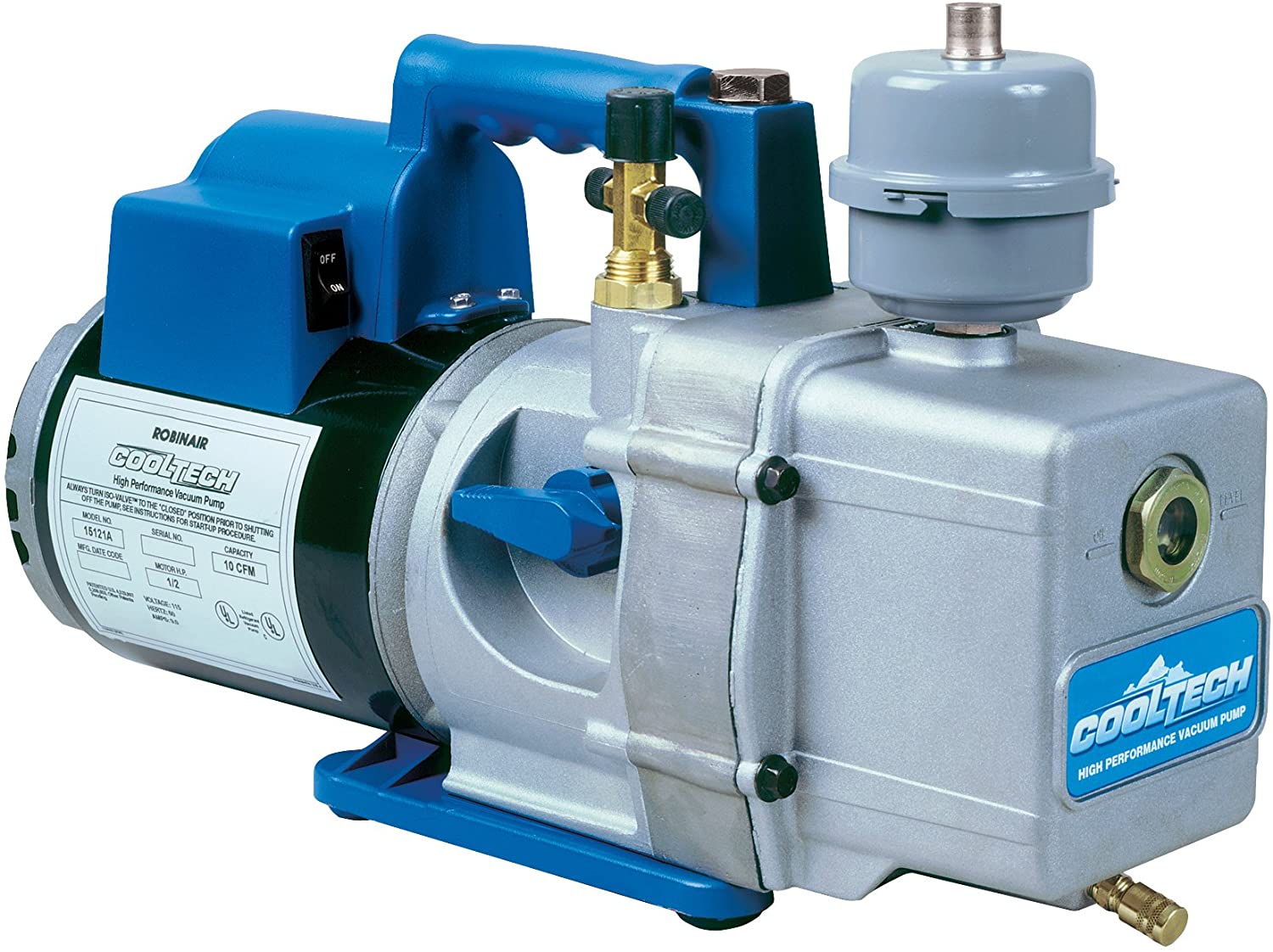 Bơm chân không 2 cấp 10 CFM  Robinair ROB-15121A