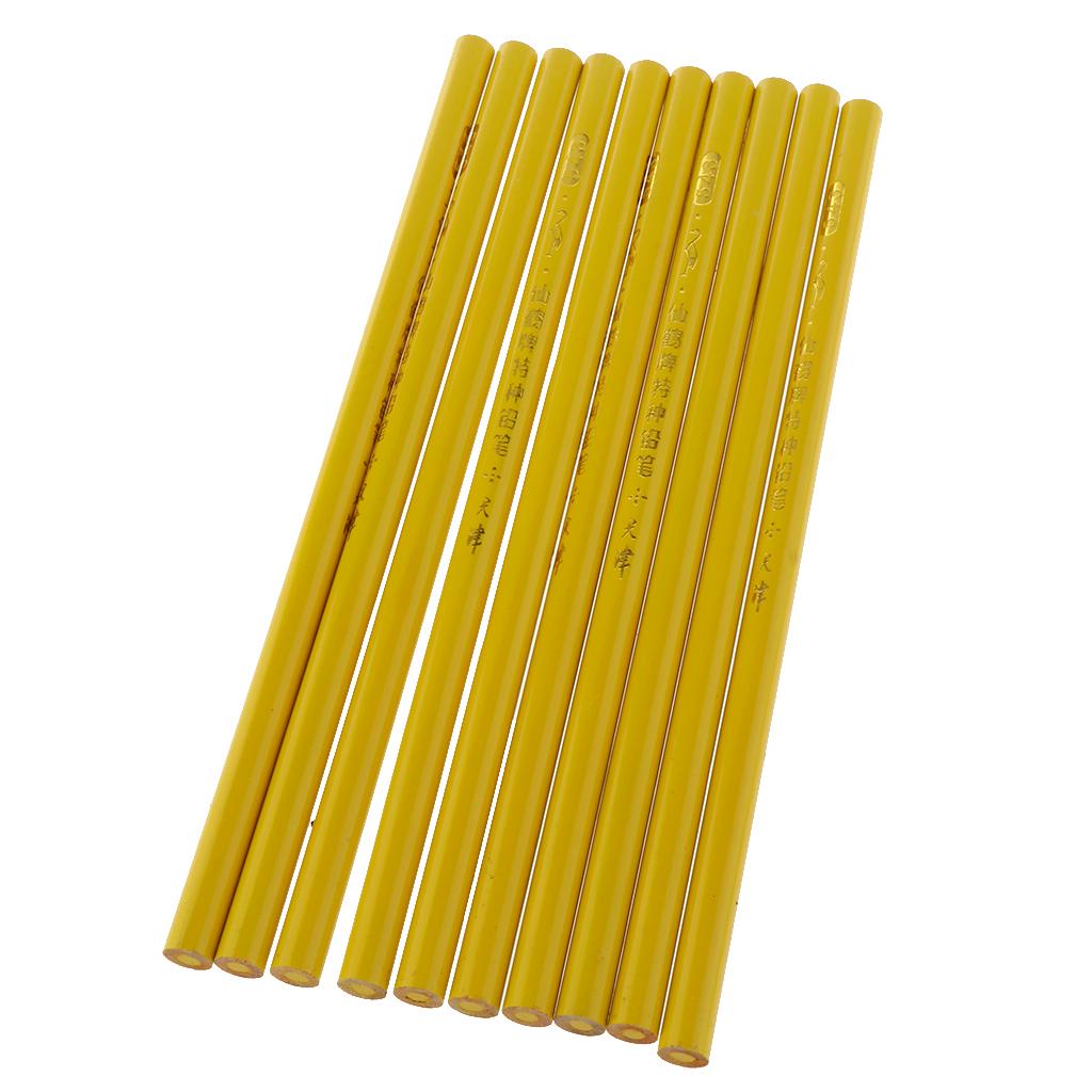 30x Professional Fabric Tailor Pencils Set Dressmaking White Yellow Black
