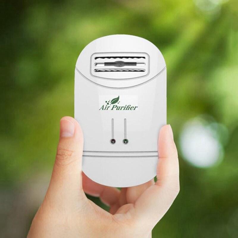 Máy tạo ion âm lọc không khí khử mui hôi khói thuôc kháng khuẩn 110v - 220v cho nhà bếp phòng ngủ loại tốt