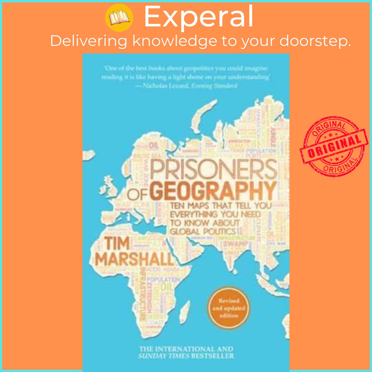 Hình ảnh Sách - Prisoners of Geography : Ten Maps That Tell You Everything You Need to Kn by Tim Marshall (UK edition, paperback)