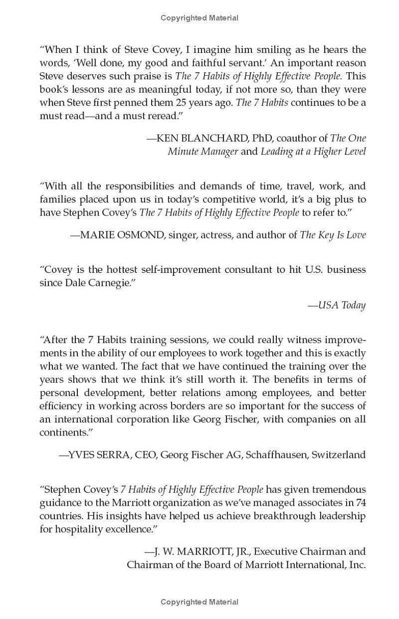 Sách ngoại văn: The 7 Habits Of Highly Effective People: 30th Anniversary Edition
