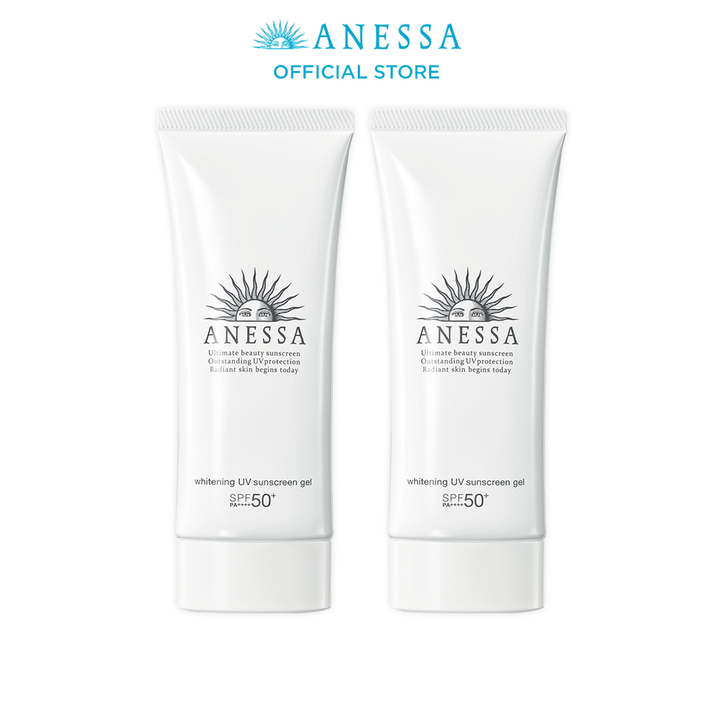 [Mua 1 Tặng 1] Kem chống nắng dưỡng trắng dạng gel Anessa Whitening UV Sunscreen Gel 90g