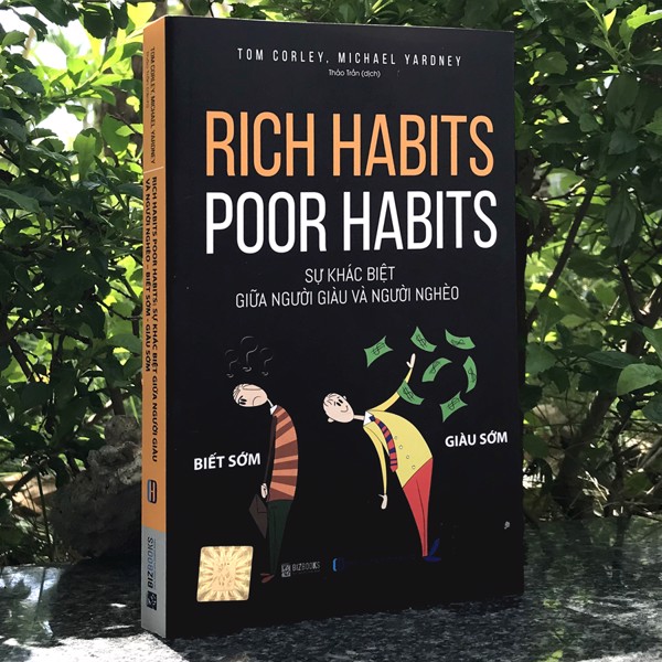 Combo Sách Rich Habits Poor Habits (Sự Khác Biệt Giữa Người Giàu Và Người Nghèo) - Và Bút Dạ Quang Thiên Long - Dùng Bút Đánh Dấu Đoạn Quan Trọng Để Giúp Việc Đọc Sách Hiệu Quả Hơn