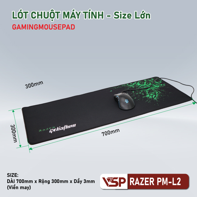 Lót chuột Pad Razer PM-L2-hàng chính hãng