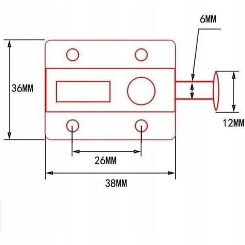 4 miếng mùa xuân cửa sổ tủ nút tự động chốt cửa tủ đồ nội thất ngăn kéo khóa cửa với nút mùa xuân