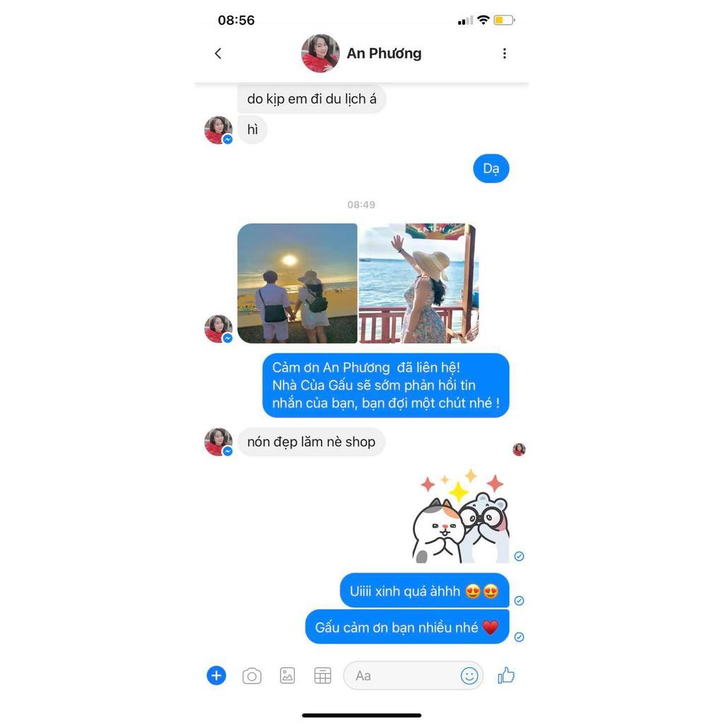 Nón cói lồng đèn cụp nơ siêu hot
