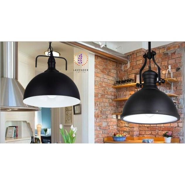 Đèn thả chao tròn sắt TH157