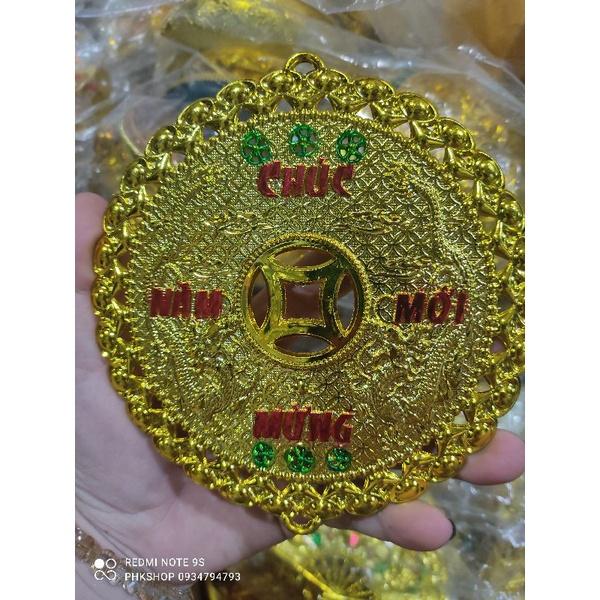 Đồng tiền lớn 10cm -15cm phụ kiện trang trí Tết