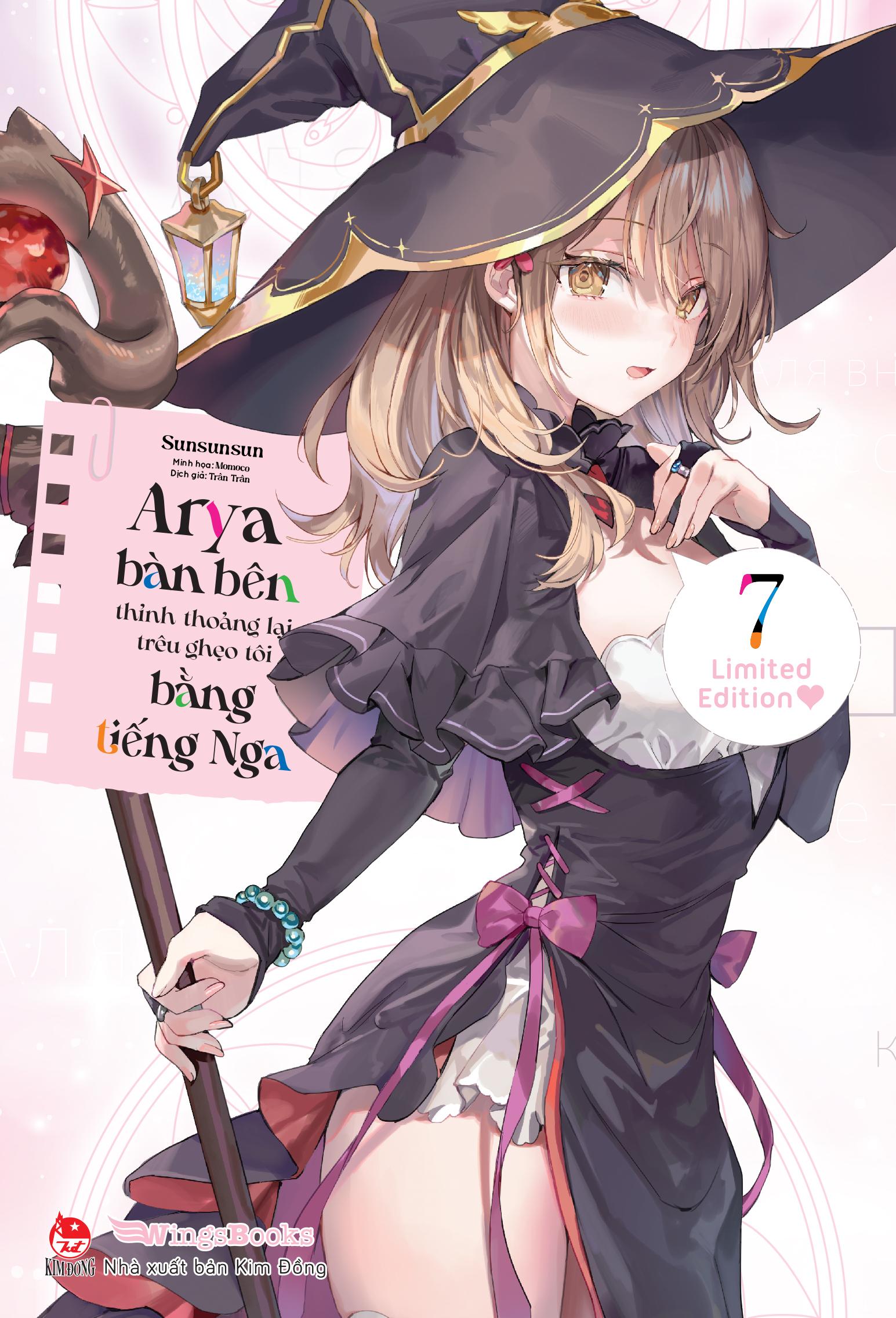 Sách - Arya Bàn Bên Thỉnh Thoảng Lại Trêu Ghẹo Tôi Bằng Tiếng Nga - Tập 7 - Bản Boxset -Tặng Kèm Boxset + Shikishi + Set 2 Thẻ Học Sinh