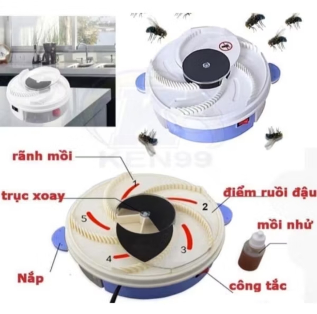 MÁY BẮT RUỒI TỰ ĐỘNG THÔNG MINH MẪU MỚI CHẤT LƯỢNG CHO MỌI GIA ĐÌNH