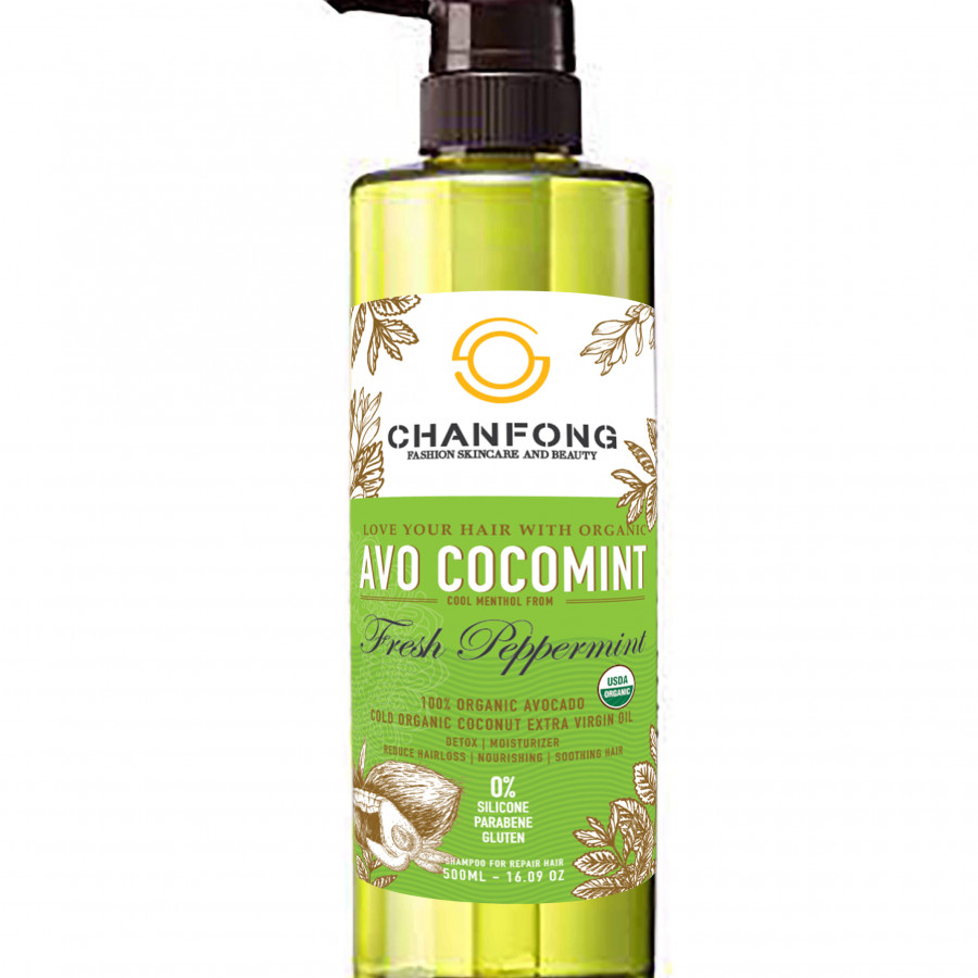 DẦU GỘI CHANFONG AVO COCOMINT ORGANIC 500ml