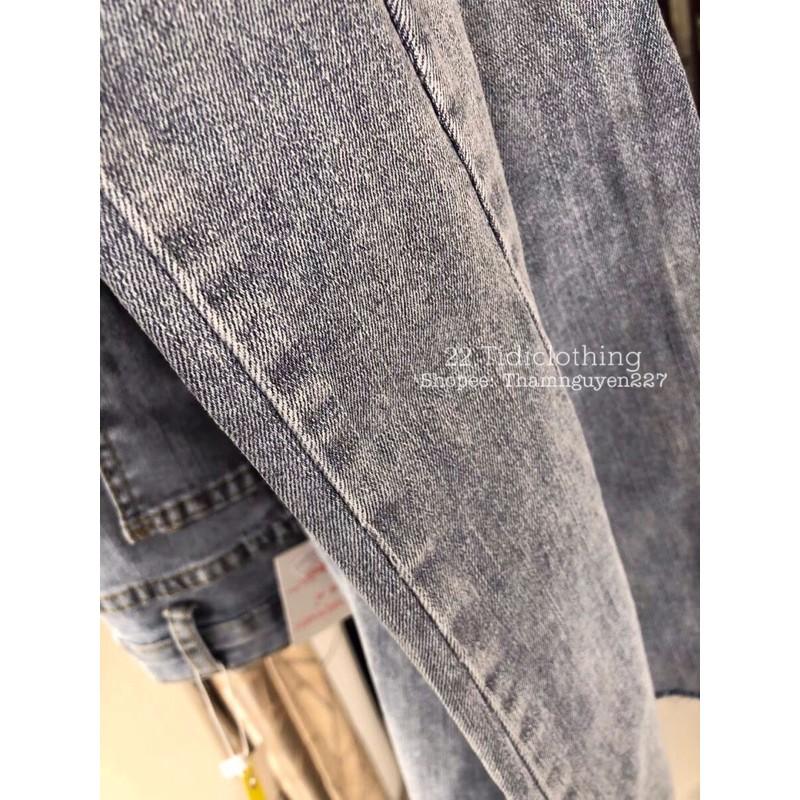 Quần jeans ôm Ulzzang _ quần bò ống loe chất đẹp