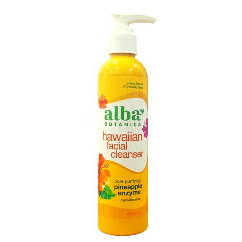 Sữa rửa mặt làm sạch sâu enzyme dứa ALBA BOTANICA HAWAIIAN FACIAL CLEANSER PORE PURIFYING PINEAPPLE ENZYME