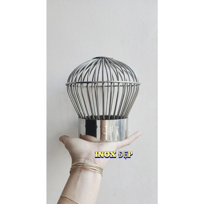 Cầu chặn rác sân thượng 100% inox 304 chống ăn mòn chống rỉ sét độ bền cao chống nghet giúp thoát nước cực nhanh