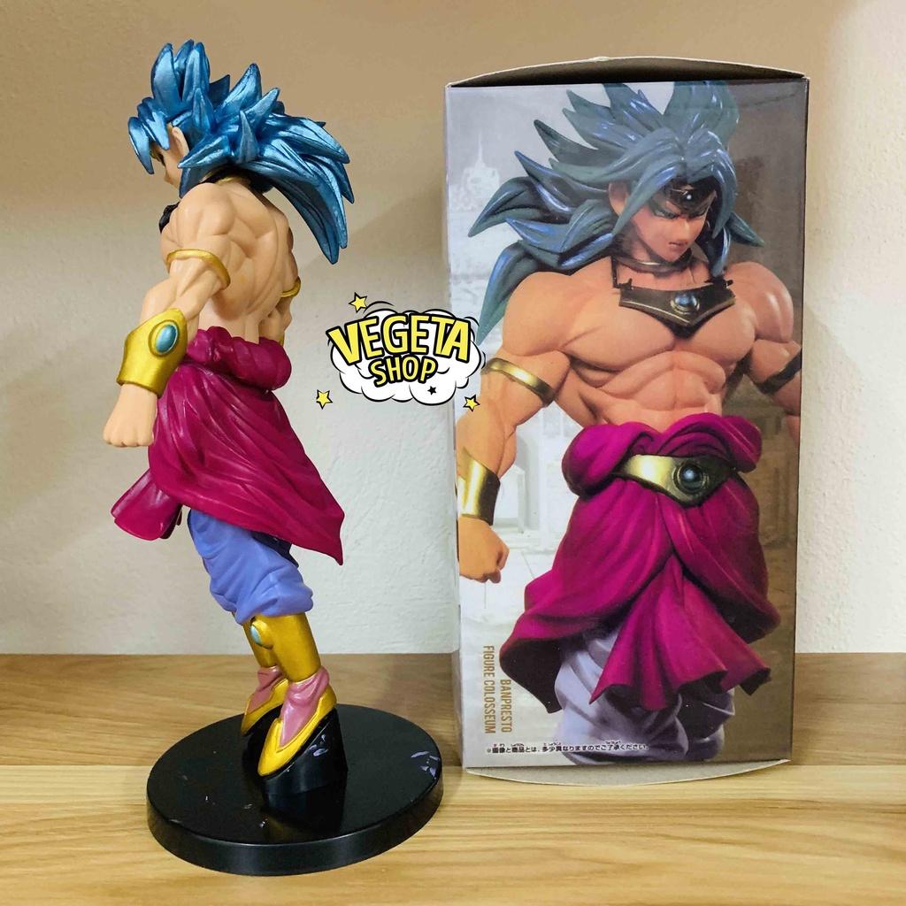 Mô hình Broly Super Saiyan God - Mô hình Dragon Ball - Broly SSJ God - Broly tóc xanh - Cao 20cm - Fullbox