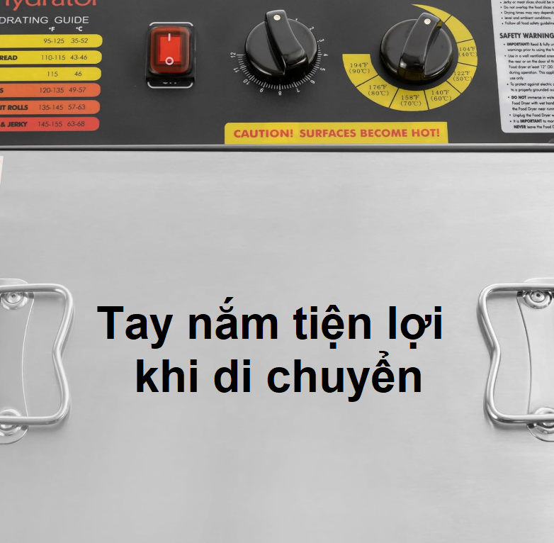 Máy sấy thực phẩm chuyên nghiệp dung tích 100 lít, 16 khay thương hiệu Mỹ cao cấp Septree ST-02 - Hàng Nhập Khẩu