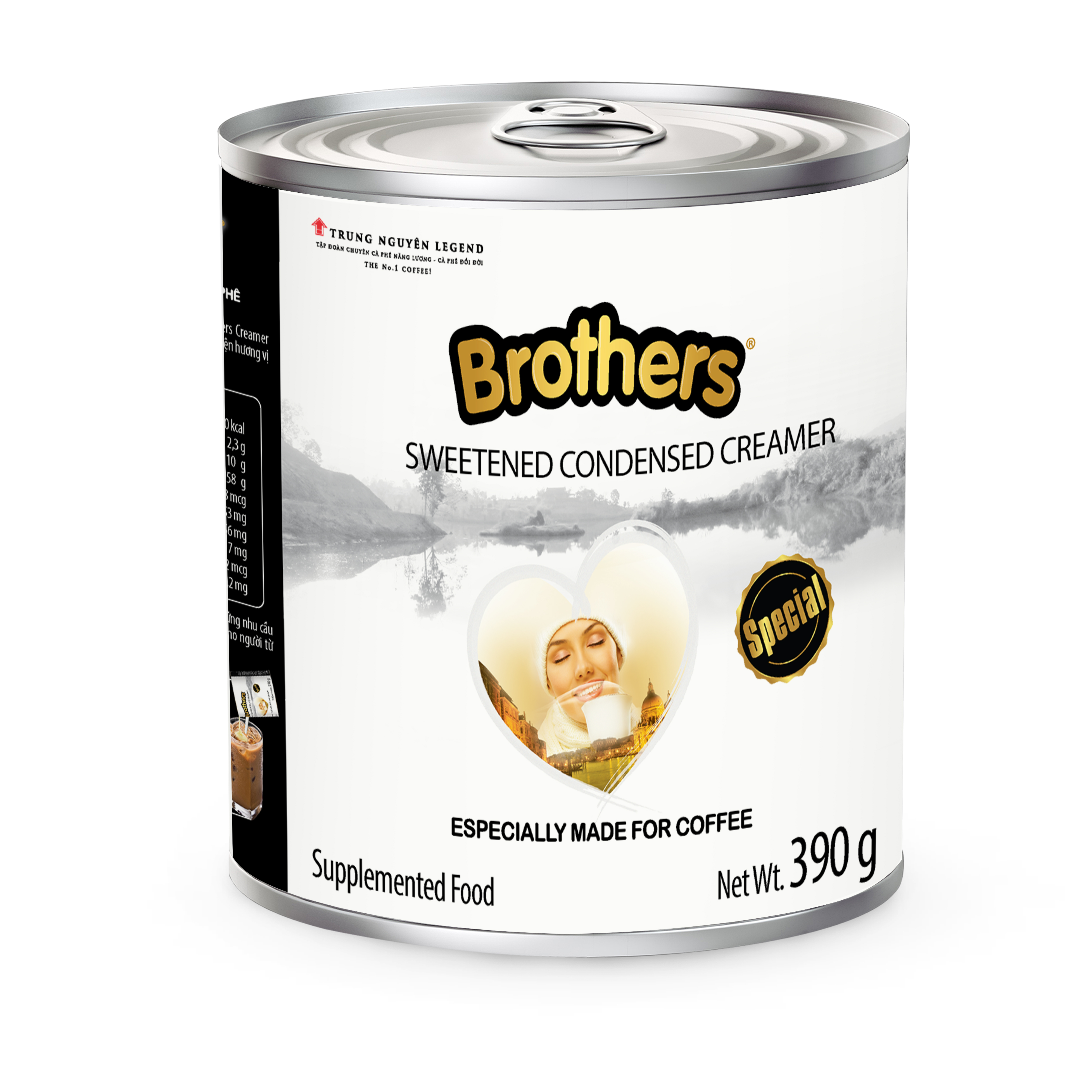 Sữa đặc có đường Brothers 390gr