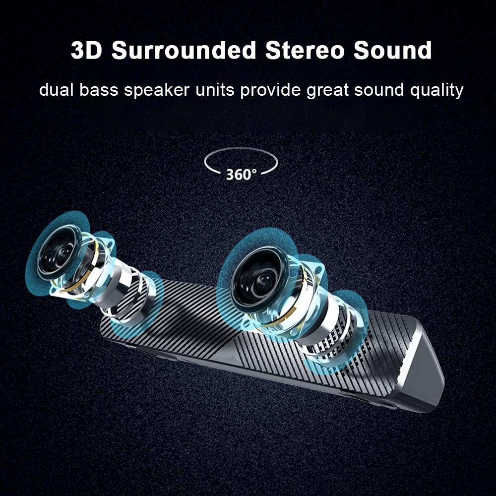 Loa thanh SADA V-108 thanh nổi HiFi có dây hỗ trợ USB