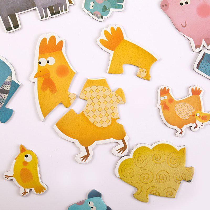 BỘ XẾP HÌNH ĐỘNG VẬT - MY FIRST PUZZLE