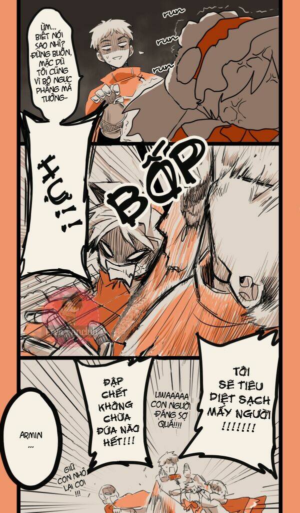 tấn công người khổng lồ - tuyển tập doujinshi chapter 12.6 9