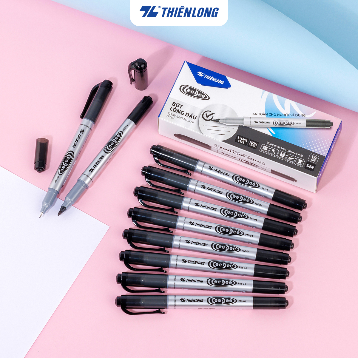 Bút lông dầu Thiên Long PM-04 - 01 cây