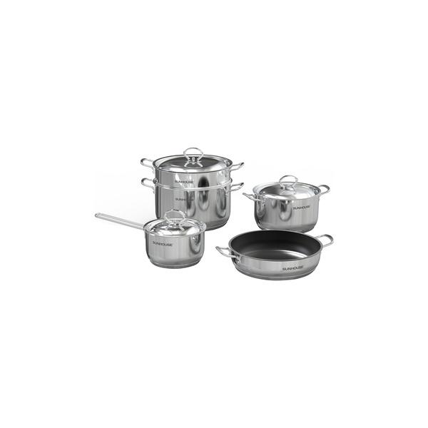 BỘ NỒI INOX 5 ĐÁY xịn