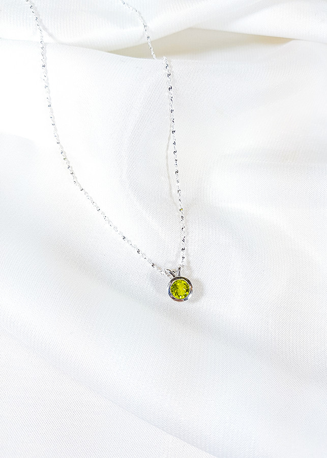 Dây chuyền đá Peridot LAT.175