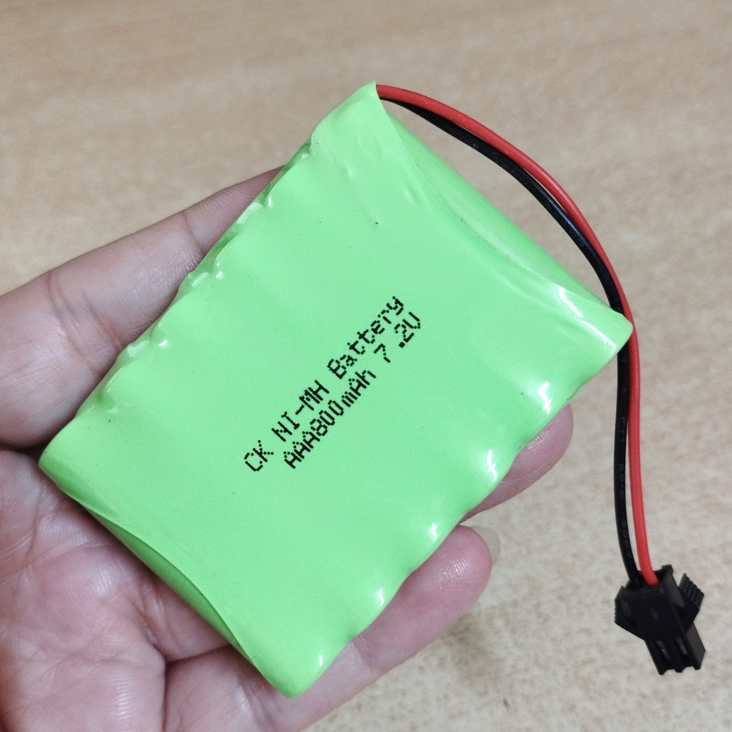 Pin sạc AAA điện áp 7.2V dung lượng 800mAh